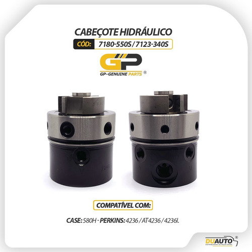 Cabeçote Hidráulico Trator 580h 4236 At4236 4236i 7180-550s