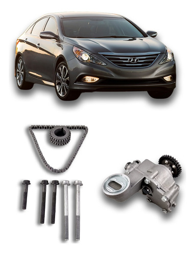 Kit Bomba De Óleo Com Engrenagem Hyundai Sonata 2.4 16v