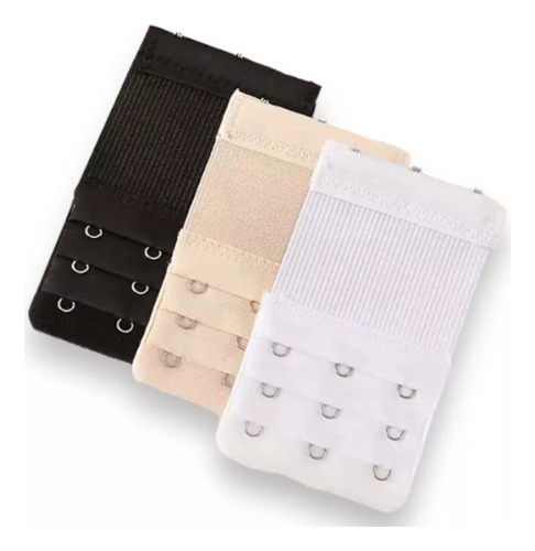 Pack X3 Extensores Para Sostén De Mujer (3 Broches) De Ideal