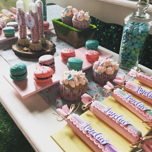 Candy Bar Golosinas Personalizadas Tela Bautismo Cumpleaños!