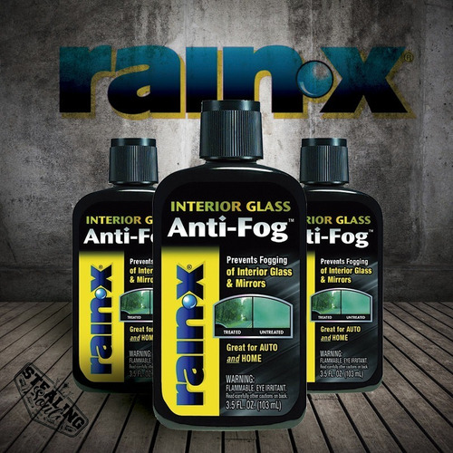 Imagen 2 de 10 de Rain X | Anti - Fog | Anti Empañante Vidrio / Espejo | 104ml