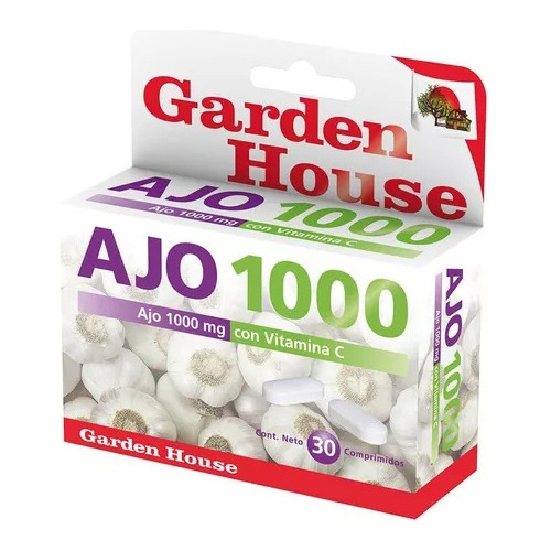 Garden House Ajo 1000 Suplemento Dietario X 30 Comp.