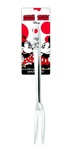 Imagem 6 de 7 de Kit 5 Peças Utensílios Inox Mickey E Minnie Disney