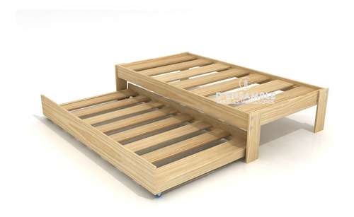 Cama Canguro Box Doble Matrimonial-matrimonial  C/ 2 Buros.