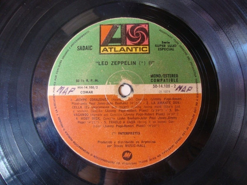 Sin Tapa Disco Led Zeppelin 2 Sss Bi0
