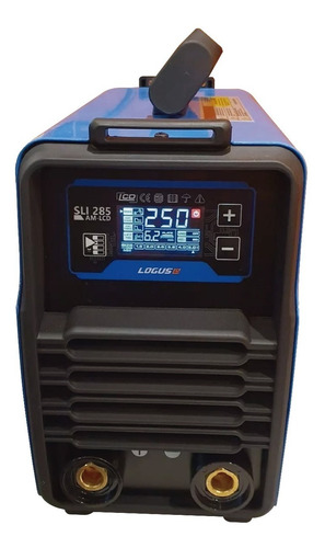 Imagen 2 de 5 de Soldadora Logus Sli285 Am Lcd Inverter 6 Cuotas