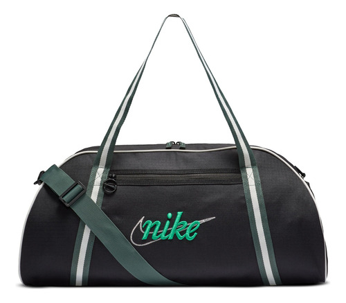 Bolsa Para Entrenamiento Nike Gym Club Negro Color NEGRO/VERDE VINTAGE/VERDE ESTADIO Talla UNIT