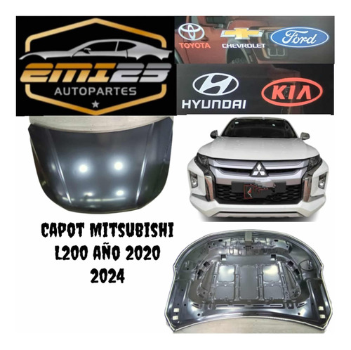 Capot Mitsubishi L200 2020/2023