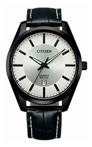 Reloj Citizen De Cuarzo Para Hombre Con Esfera Blanca Chapad