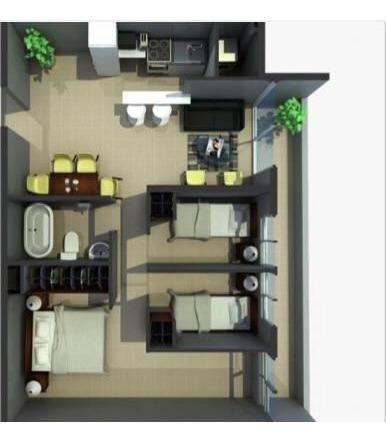 Departamento Para Inversión Pedro León Ugalde 3 Dormitorios