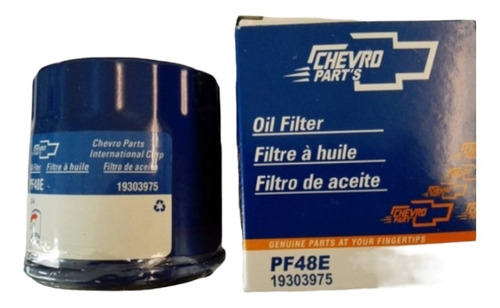 2 Filtros De Aceite Silverado Tahoe C3500 #19303975 Pf48