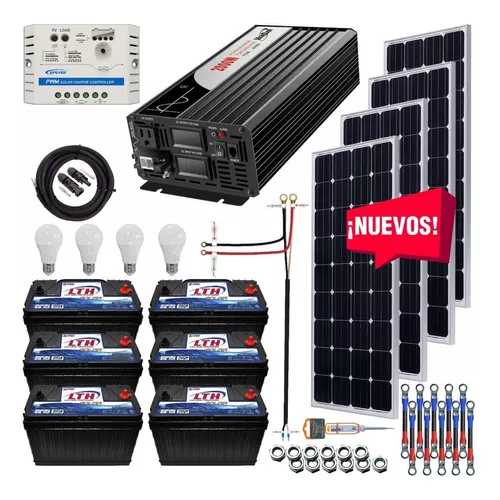 Bateria Cale Solar 115ah 12v Para Panel Solar Original Lth