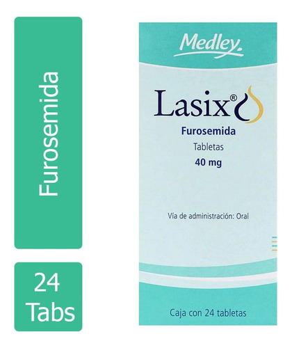 Lasix 40 Mg Caja Con 24 Tabletas