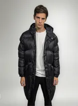 Comprar Campera Camperon Hombre Inflada Larga Capucha Oldtown Polo