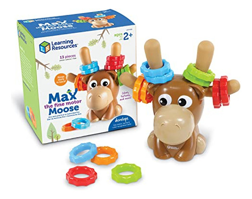 Learning Resources Max The Fine Motor Moose - 13 Piezas, A P
