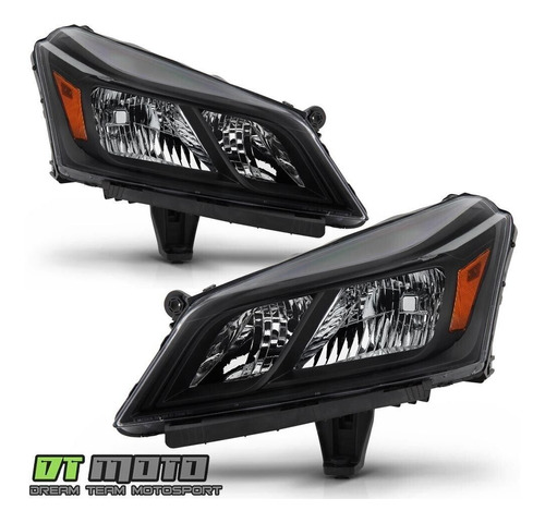 Par Faros Negro Interior Chevrolet Traverse Ltz 2013 3.6l