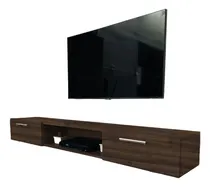 Comprar Repisa Mueble Tv Flotante 120 Cm 2 Puerta Avanti Pasacables