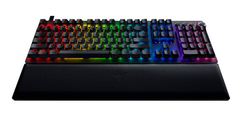 Teclado Gamer Razer Huntsman V2 Analog Esp Negro Con Luz Rgb
