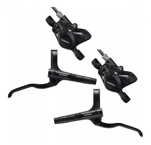 Set Frenos Disco Hidráulico Shimano Bl-mt201 Del+tra - Racer