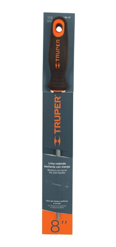 Lima Redonda Bastarda 8 Con Mango Truper 15316
