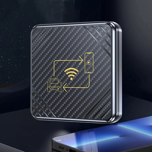 Wireless Carplay Android Auto Smart Ai Box Gold