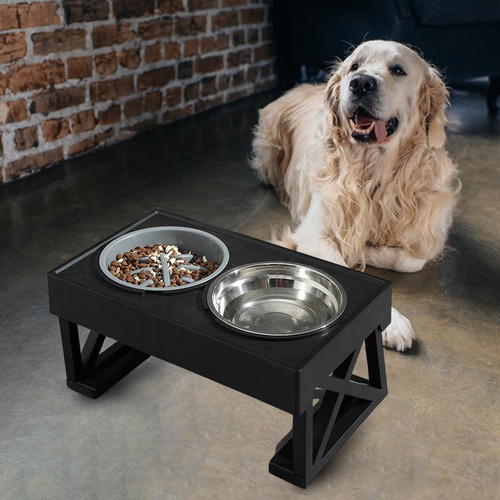 L Cuencos Para Perros Con Soporte Cuencos Para Perros