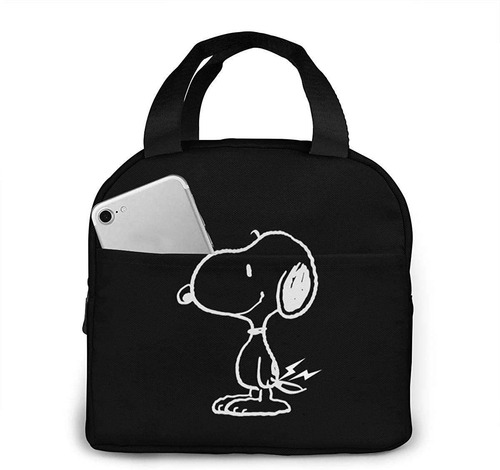 Bolsa De Almuerzo Con Aislamiento Portátil Snoopy De Dibujos