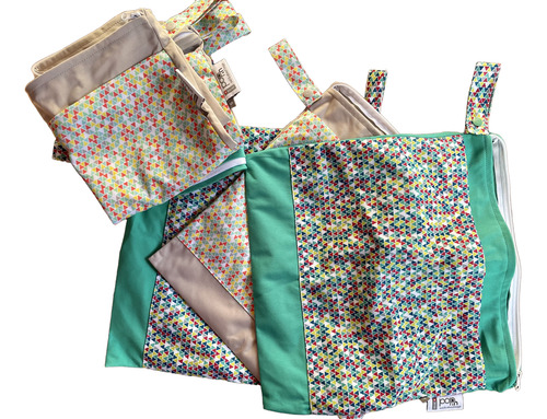 Wetbag De Pul Para Pañales Tela Pop In -origami Tela