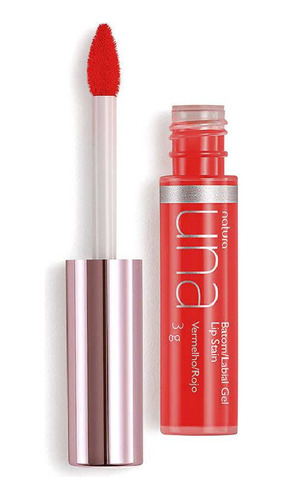 Labial Gel Lip Stain Rojo Natura 