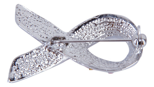 2025 Diamantes De Imitación Rosa Cáncer De Mama Cinta Rosada