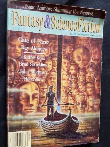The Magazine Fantasy Science Fiction April 1991 Ingles 