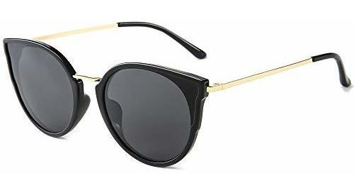 Lentes De Sol - Sungait Oversized Vintage Polarized Cat Eye 