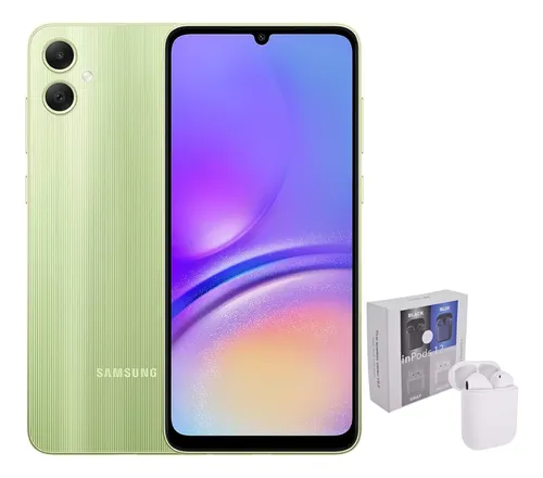Samsung Galaxy A05 Dual Sim 64 Gb Green 4 Ram + Air Pods Genericos