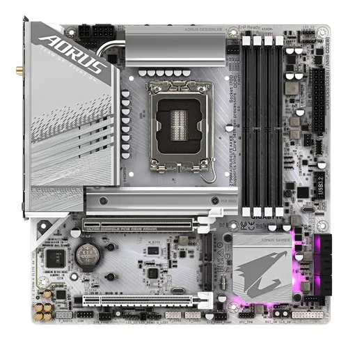 Placa Madre Gigabyte Z790m Aorus Elite Ax Ice Lga 1700 Ddr5