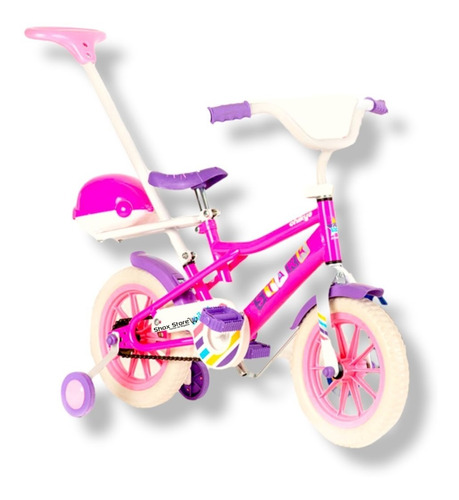 Bicicleta Infantil Stark Rodado 12 Chikys Manija Rueditas