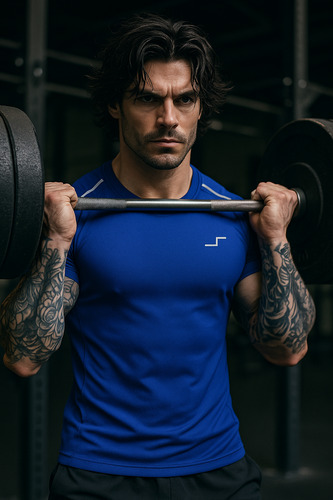Paquete 5 Playeras Deportivas Comodas Para Ejercicio Hombre