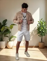 Comprar Casacas Jeans Overside Beige Pack X3 - Full Jeans
