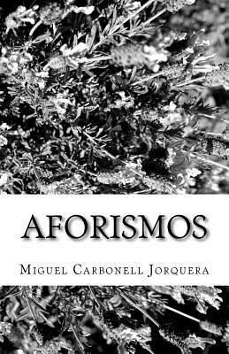 Libro Aforismos - Jorquera, Miguel Carbonell