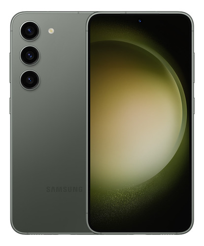 Smartphone Samsung Galaxy S23 5g, 512 GB, 8 GB de RAM, cámara trasera triple de 50 mp+12 mp+ 10 mp, selfie de 12 mp, pantalla infinita verde 6.1