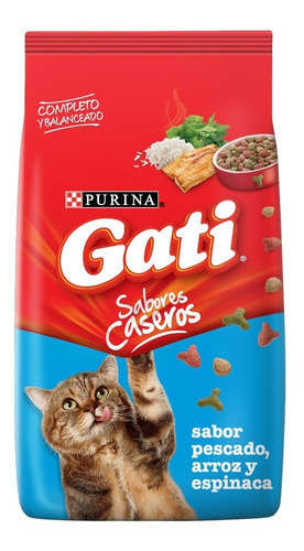 Gati Pescado Y Vegetales X 3 Kg