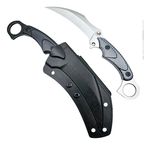 Faca Karambit Microtech Fulltang C/ Coldre Em Kydex E Trava!