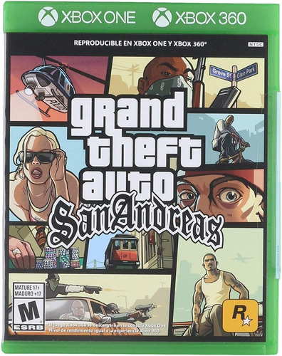 Gta Grand Theft Auto San Andreas Para Xbox 360 Envio Gratis
