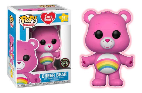 Cheer Bear Chase Glow Funko Pop 351 Animation Care Bears