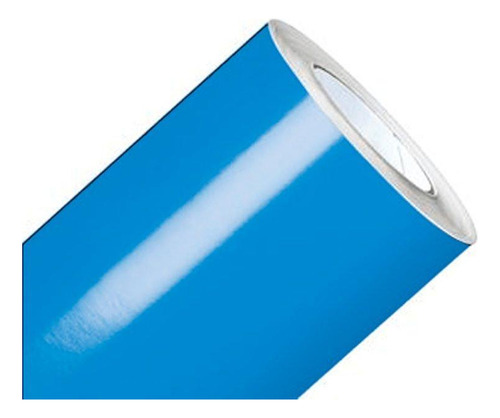Papel de contacto adhesivo azul, 45 cm x 10 m, 80 micras