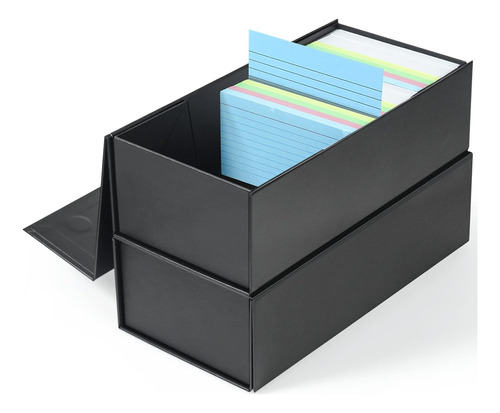 Organizador De Archivos De Tarjetas De Índice 3x5, Caj...