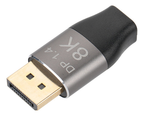 Imagen 2 de 10 de D0209 Mini Dp Al Adaptador Dp 8k A 60hz De Alta Definición