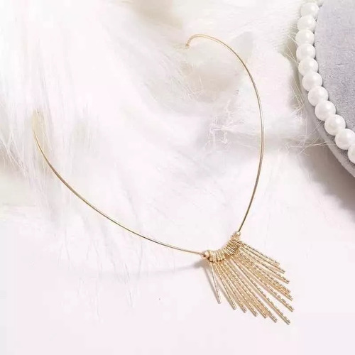 Diadema Hindúes De 50cm En Color Dorado Para Mujer