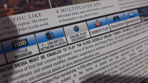 The Elder Scrolls Online Tamriel Unlimited De Ps4 Usado. (Usado)