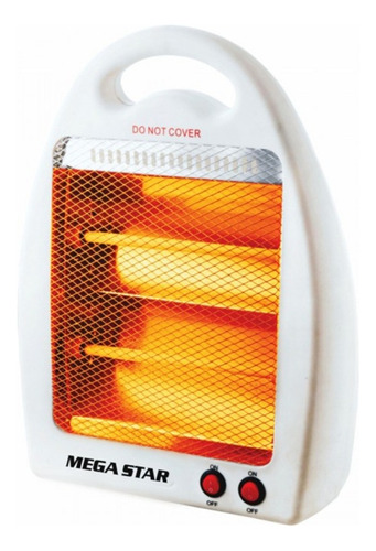 Aquecedor Mega Star Tc82 Cor Branco 220v