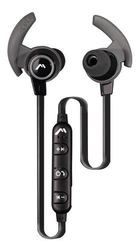 Audífonos Manos Libres Con Sujetador Bluetooth Mh-9312 Color Negro